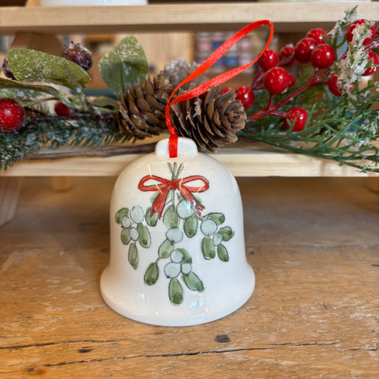 Campanella vischio “Buon Natale”