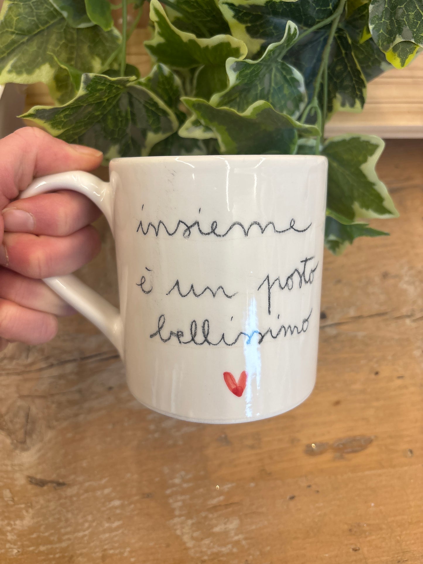 Tazza mug “ Insieme è un posto bellissimo”