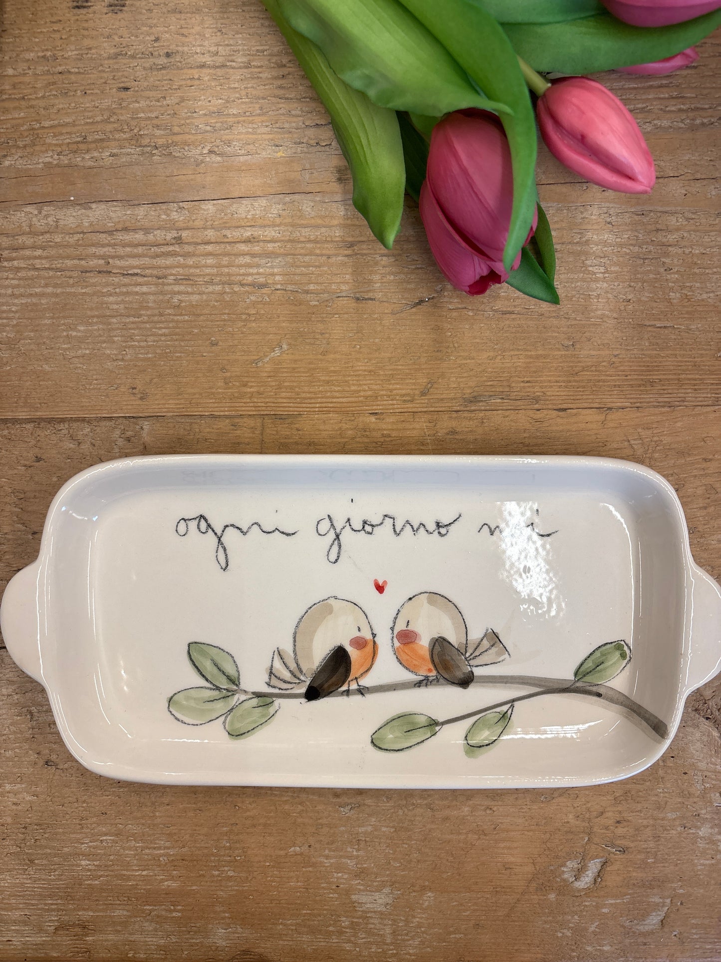 Vassoio grande  “ogni giorno noi”