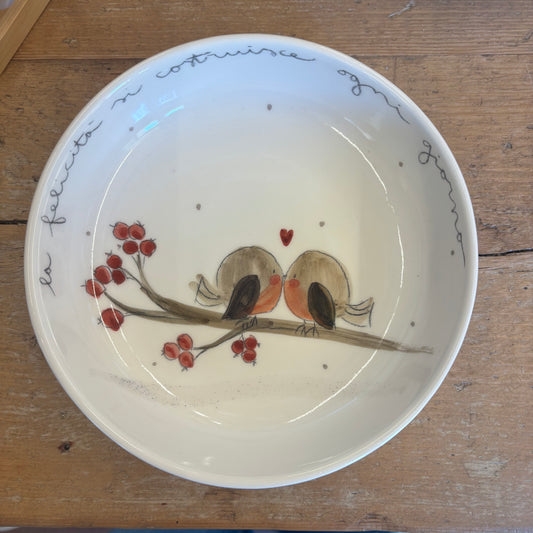 Ciotolina uccellini “la felicità si costruisce ogni giorno ”