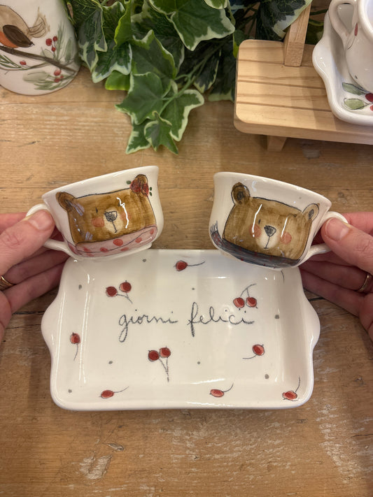 Tête-à-tête orsetti “giorni felici”.