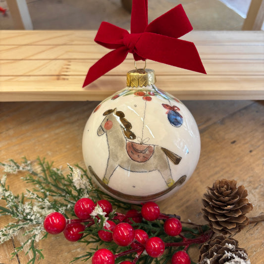 Pallina cavallo a dondolo