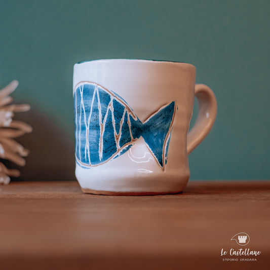 MUG PESCE AZZURRO