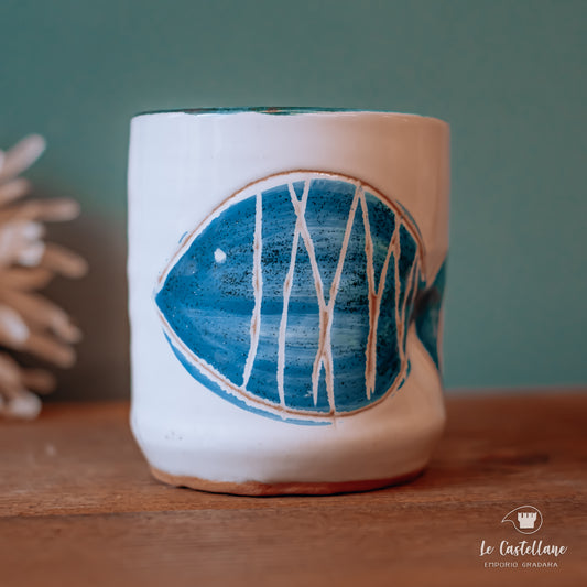 MUG PESCE AZZURRO